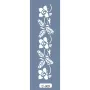 U09 Floral Bordür Stencil 13x57cm