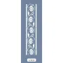 U14 Floral Bordür Stencil 13x57cm