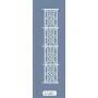 U25 Geometrik Bordür Stencil 13x57cm