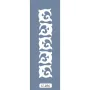 U36 Dekoratif Bordür Stencil 13x57cm