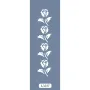 U37 Floral Bordür Stencil 13x57cm