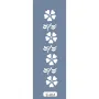 U38 Floral Bordür Stencil 13x57cm