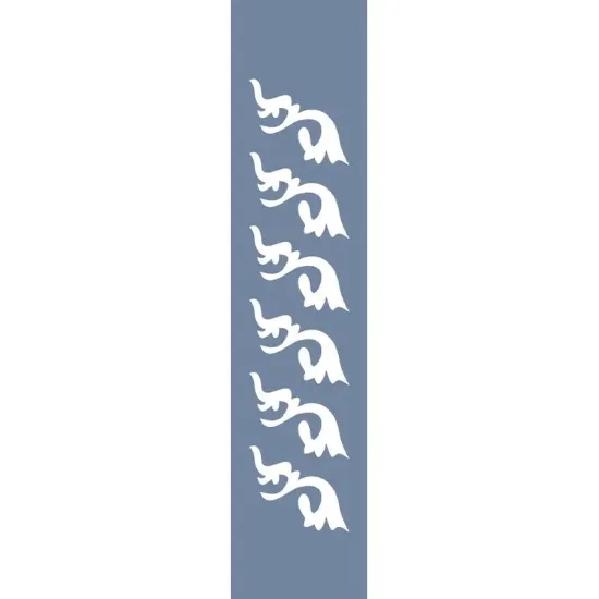 U42 Desen Bordür Stencil 13x57cm