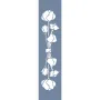 U44 Floral Bordür Stencil 13x57cm