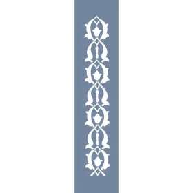 U60 Desen Bordür Stencil 13x57cm