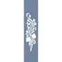 U62 Floral Bordür Stencil 13x57cm