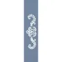 U65 Barok Bordür Stencil 13x57cm