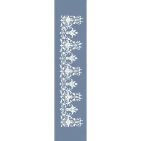 U66 Damask Bordür Stencil 13x57cm
