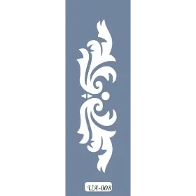 UA08 Barok UA Seri Stencil 10x25cm
