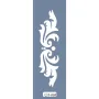 UA08 Barok UA Seri Stencil 10x25cm