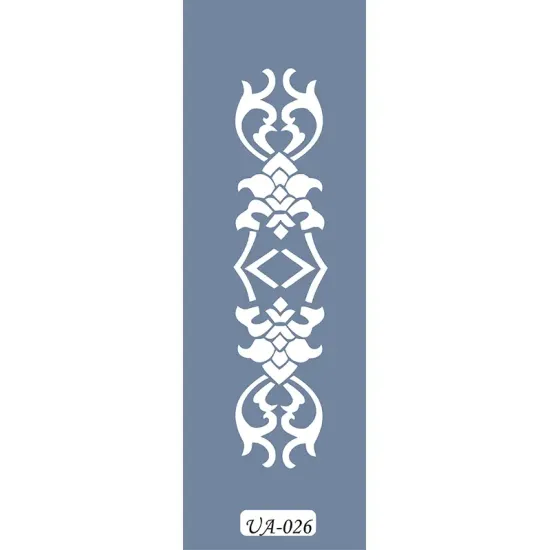 UA26 Etnik UA Seri Stencil 10x25cm
