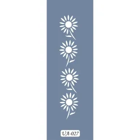 UA27 Papatya UA Seri Stencil 10x25cm