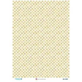 2507 Diamond Pirinç Dekopaj Kağıdı 30x42cm