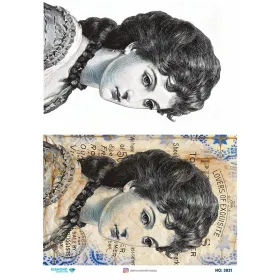 3831 Diamond Pirinç Dekopaj Kağıdı 30x42cm