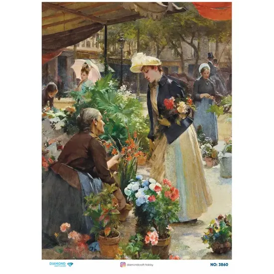 3860 Diamond Pirinç Dekopaj Kağıdı 30x42cm