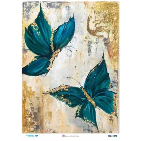 3873 Diamond Pirinç Dekopaj Kağıdı 30x42cm