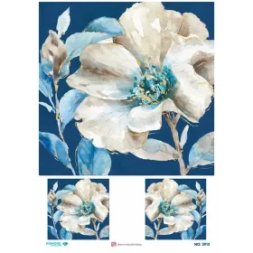 3913 Diamond Pirinç Dekopaj Kağıdı 30x42cm