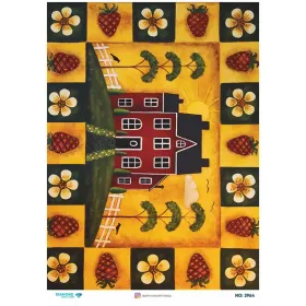 3964 Diamond Pirinç Dekopaj Kağıdı 30x42cm