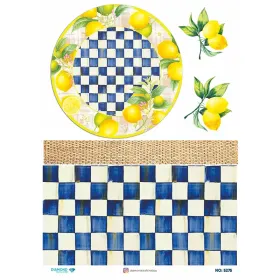 5275 Diamond Pirinç Dekopaj Kağıdı 30x42cm