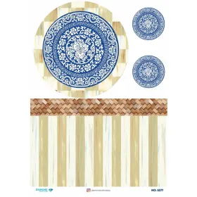 5277 Diamond Pirinç Dekopaj Kağıdı 30x42cm