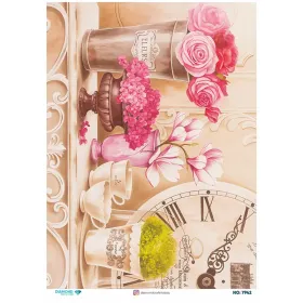 7942 Diamond Pirinç Dekopaj Kağıdı 30x42cm