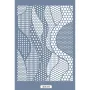 MA33 Mix Media Geometrik Desen Stencil 21x29cm