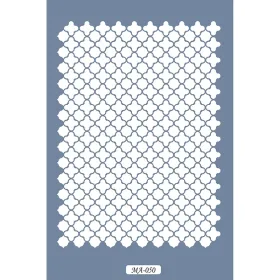 MA50 Mix Media Geometrik Desen Stencil 21x29cm