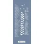 MU17 Mix Media Geometrik Desen Stencil