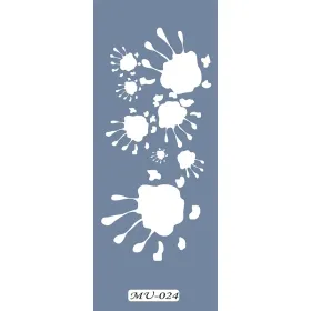MU24 Mix Media Leke Stencil