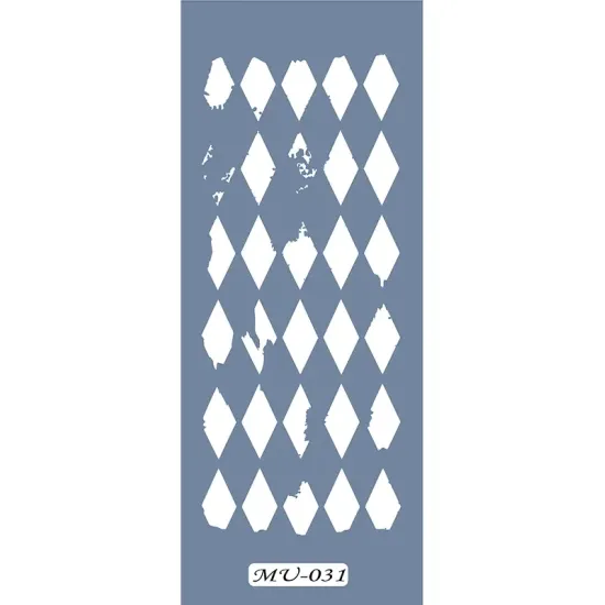 MU31 Mix Media Elmas Stencil