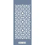 MU34 Mix Media Geometrik Desen Stencil