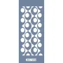 MU40 Mix Media Geometrik Desen Stencil