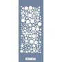 MU41 Mix Media Yuvarlak Desen Stencil