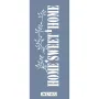 MU51 Mix Media Home Sweet Home Stencil