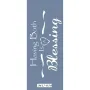 MU54 Mix Media Yazı Stencil