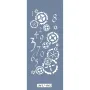 MU62 Mix Media Çark ve Sayı Stencil