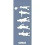 MU63 Mix Media Çocuk Silüet Stencil