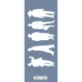 MU65 Mix Media Erkek Figür Stencil