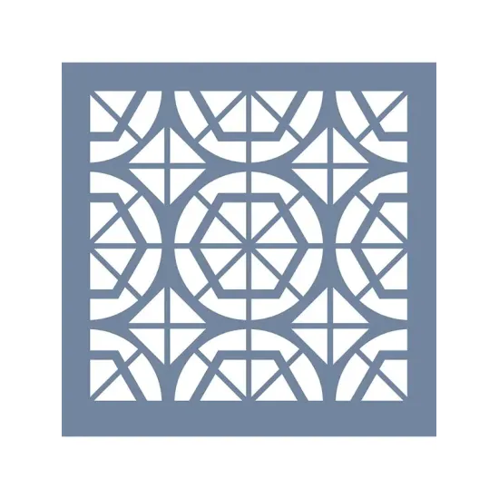 EHD01 Fayans Model Geometrik Desen Stencil 40x40 cm