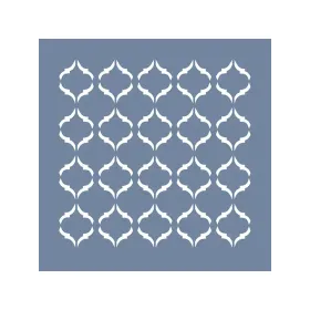 EHD03 Fayans Model Geometrik Desen Stencil 20x20 cm