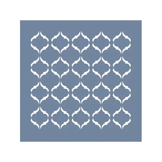 EHD03 Fayans Model Geometrik Desen Stencil 45x45 cm