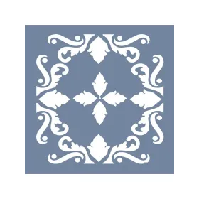 EHD12 Fayans Model Desen Stencil 45x45 cm