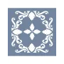 EHD12 Fayans Model Desen Stencil 45x45 cm