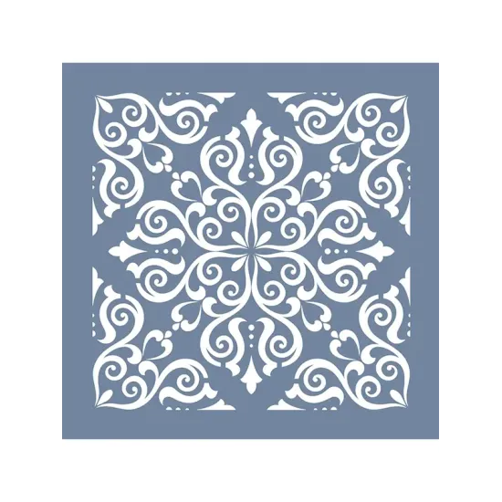 EHD15 Fayans Model Floral Desen Stencil 33x33 cm