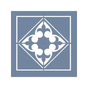 EHD21 Fayans Model Geometrik Desen Stencil 40x40 cm