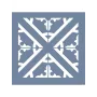 EHD25 Fayans Model Geometrik Desen Stencil 45x45 cm