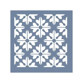 EHD29 Fayans Model Geometrik Fayans Stencil 40x40 cm