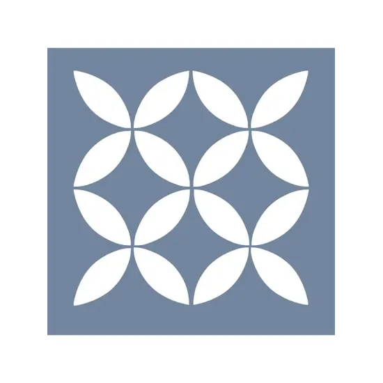 EHD30 Fayans Model Geometrik Desen Stencil 30x30 cm