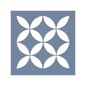 EHD30 Fayans Model Geometrik Desen Stencil 45x45 cm