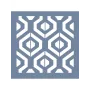 EHD36 Fayans Model Geometrik Stencil 30x30 cm